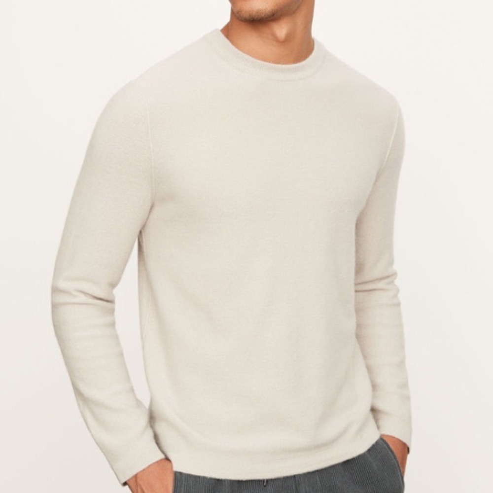 Vince Men's Boiled Cashmere Crew Sweater